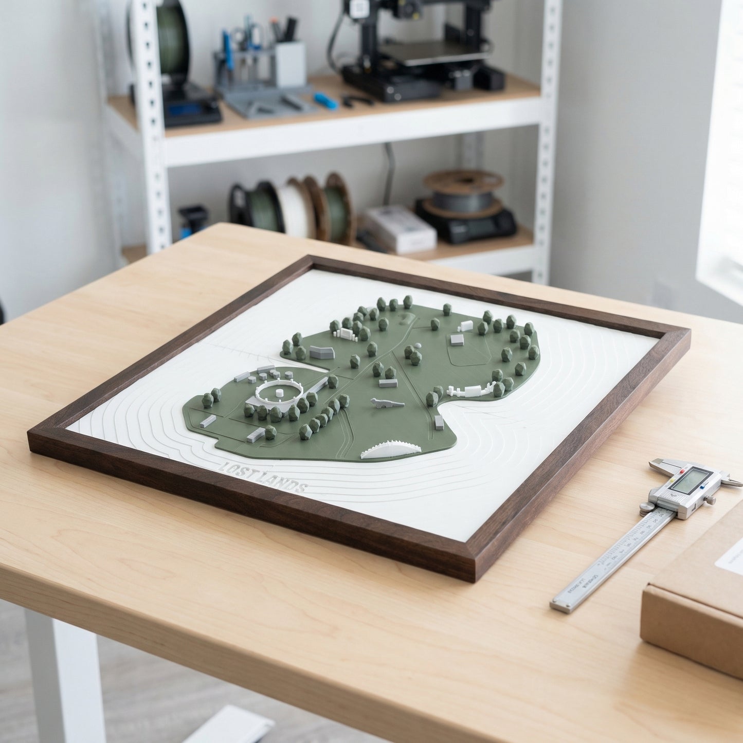 Lost Lands 3D Festival Map