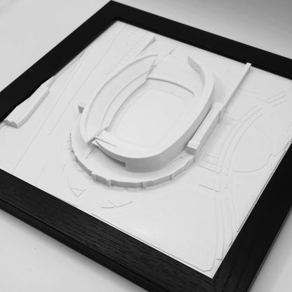 3D-Printed Chicago Bears Soldier Field