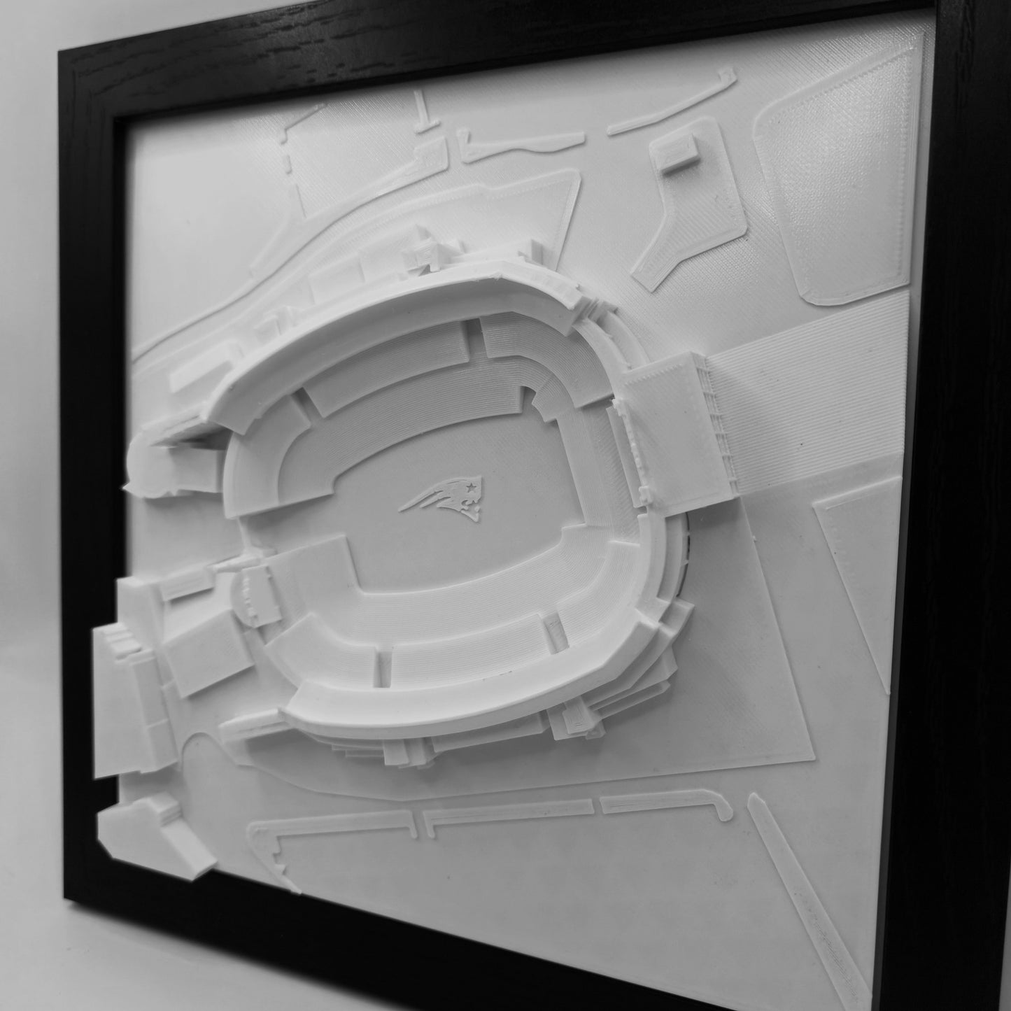 3D-Printed New England Patriots Gillette Stadium