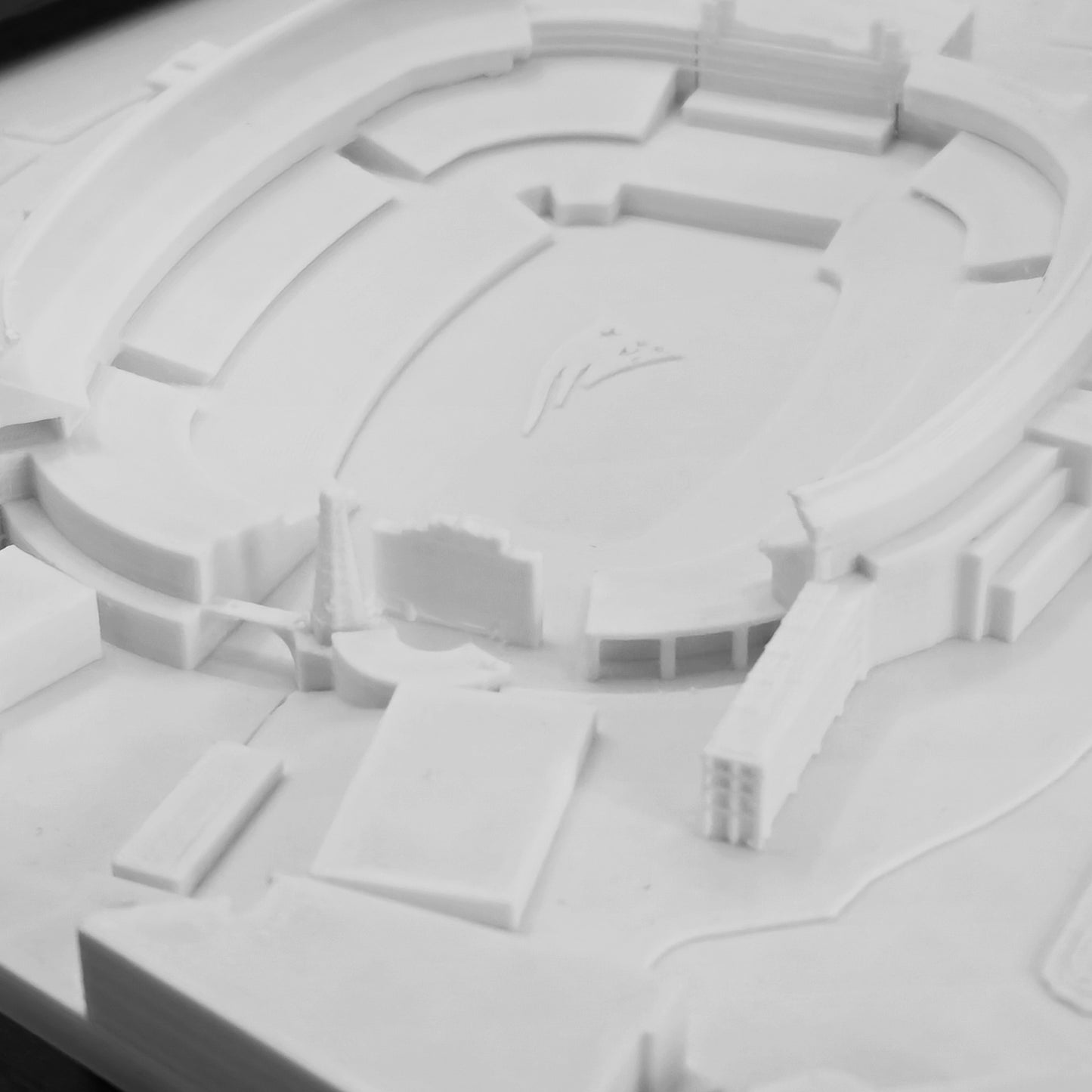 3D-Printed New England Patriots Gillette Stadium