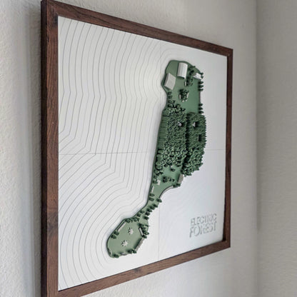 Electric Forest 3D Festival Map