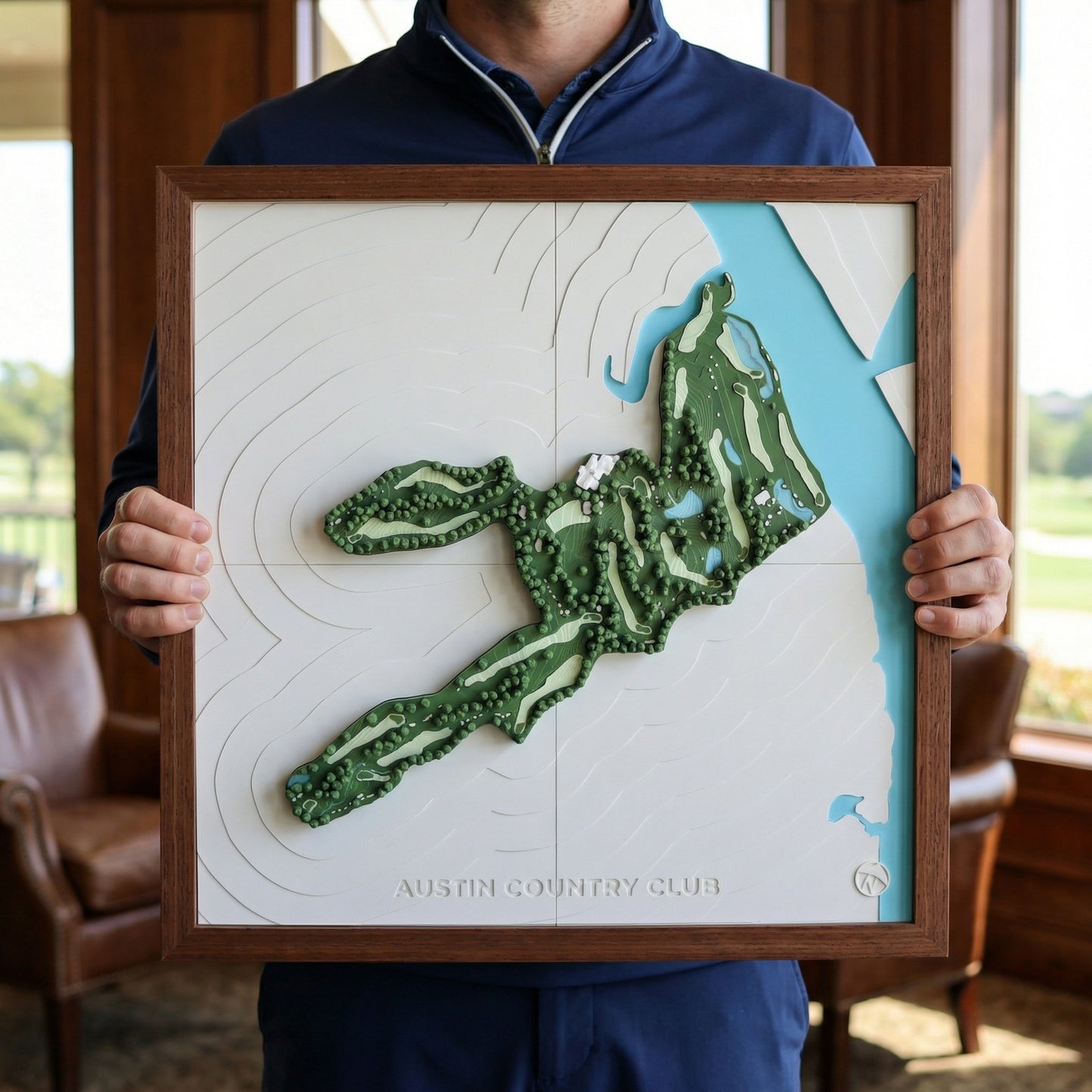 Wholesale - 3D Golf Course Relief Maps