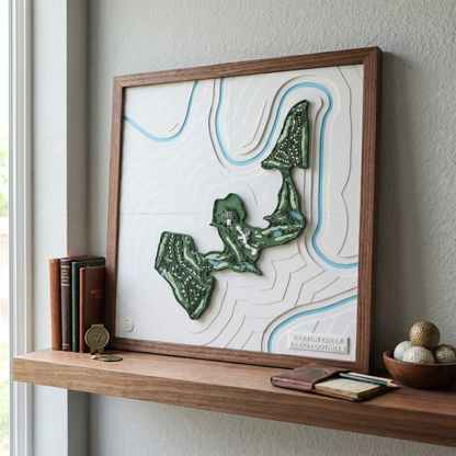 Wholesale - 3D Golf Course Relief Maps