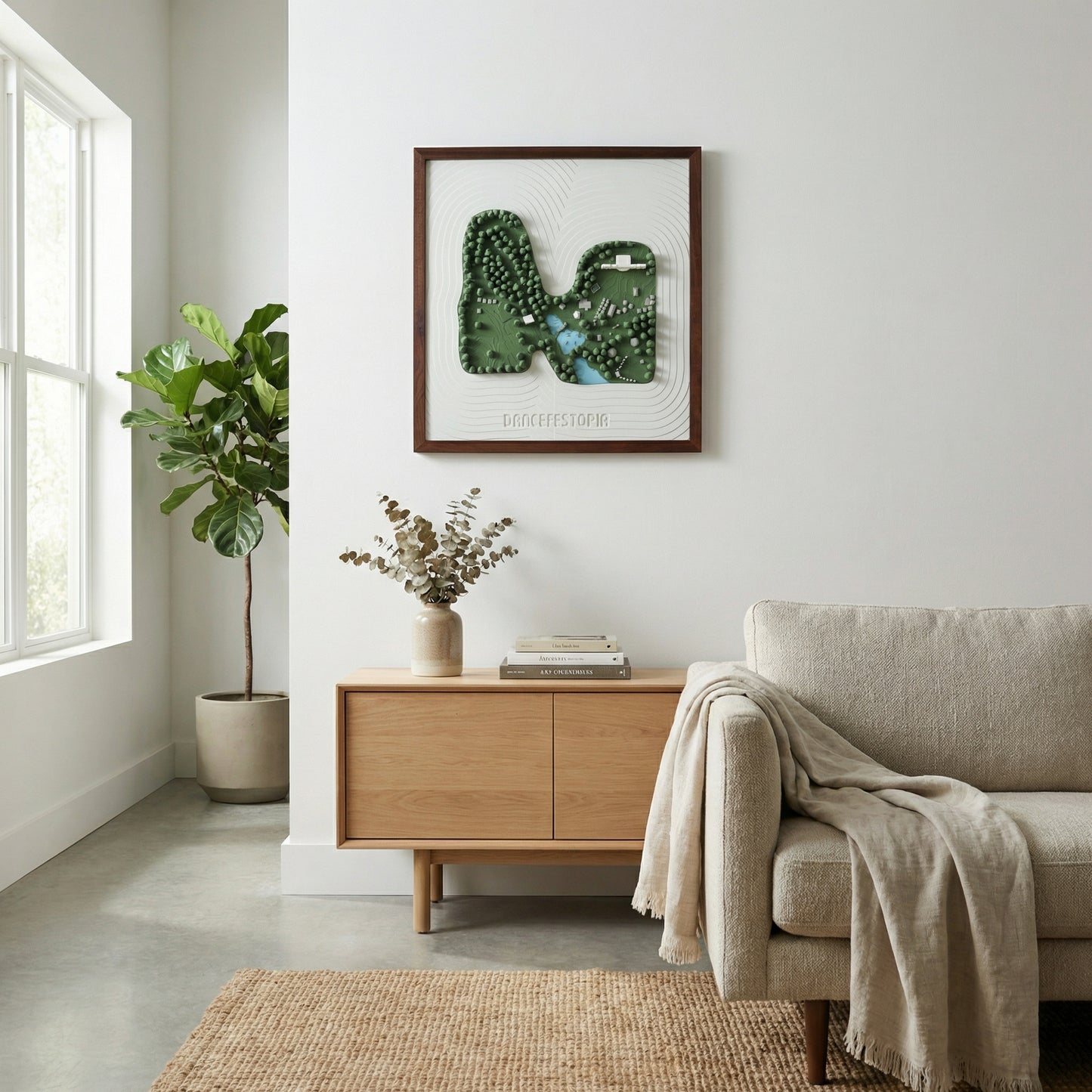 Dancefestopia 3D Festival Map