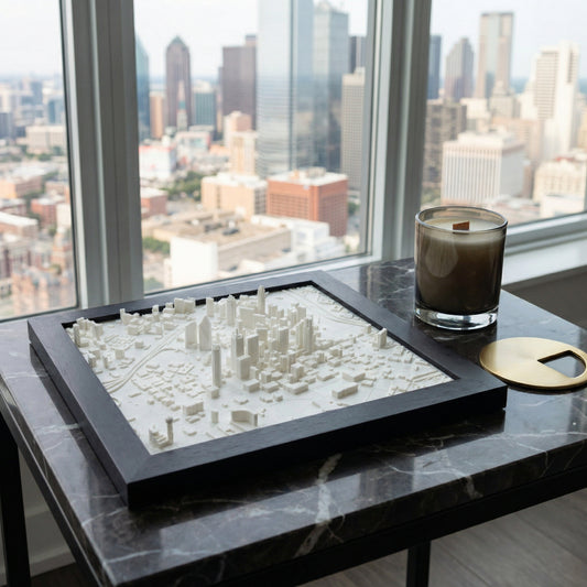 Dallas, Texas (3D City Map)