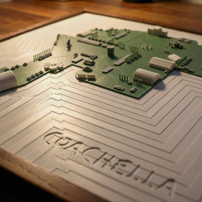 Coachella 3D Festival Map