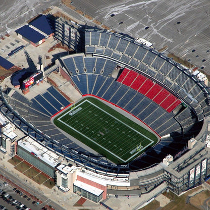 3D-Printed New England Patriots Gillette Stadium