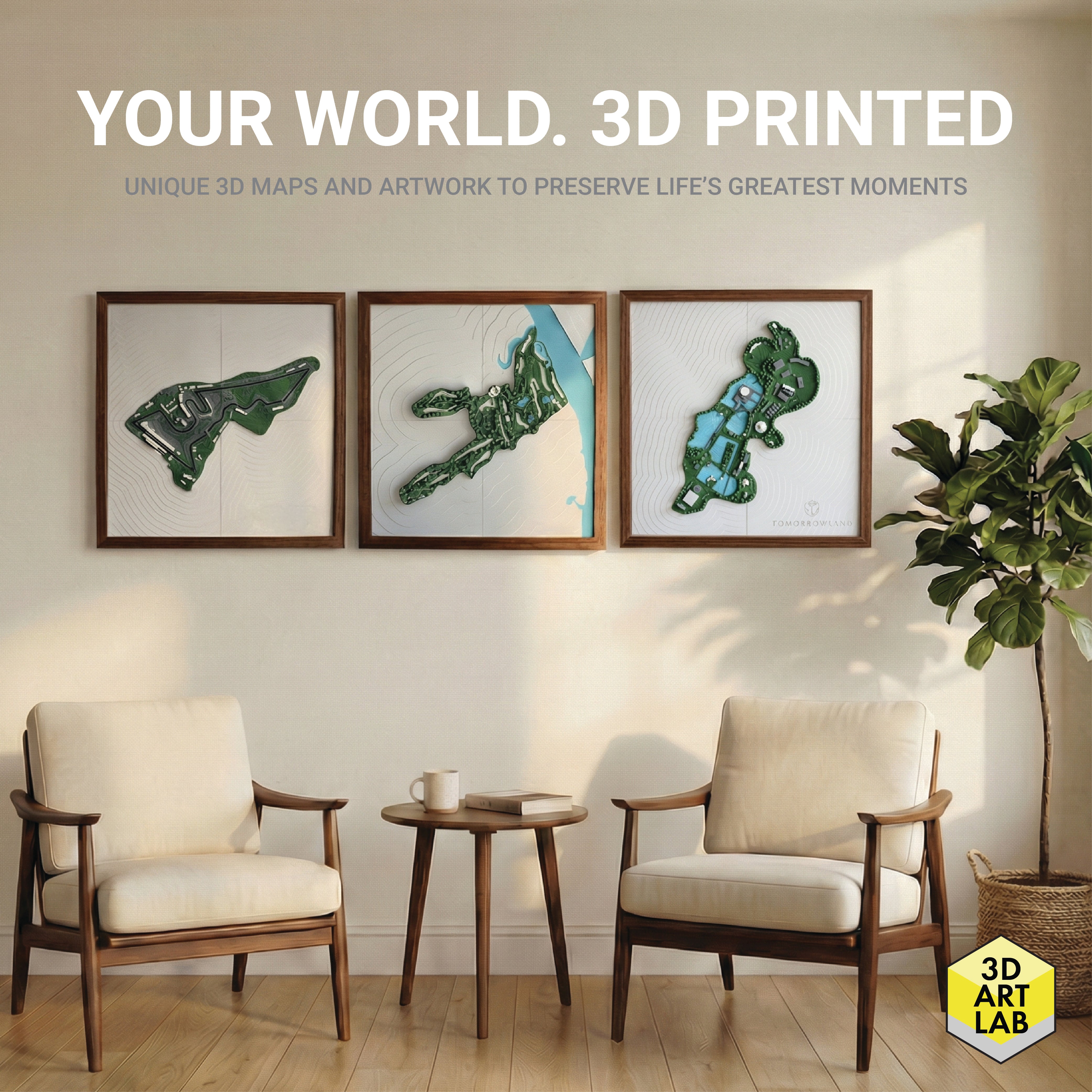 Unique and Affordable 3D Art – 3D Art Lab