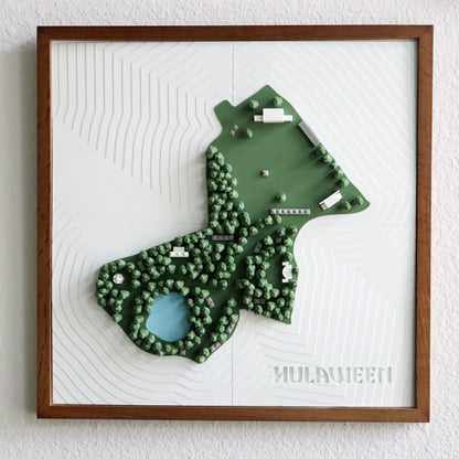 Hulaween 3D Festival Map