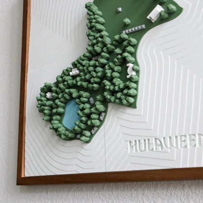 Hulaween 3D Festival Map