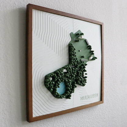 Hulaween 3D Festival Map