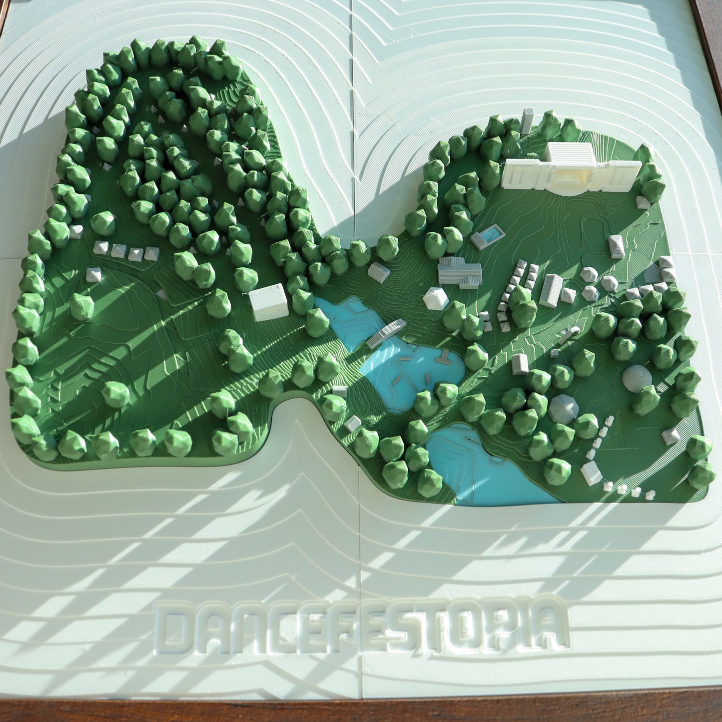 Dancefestopia 3D Festival Map