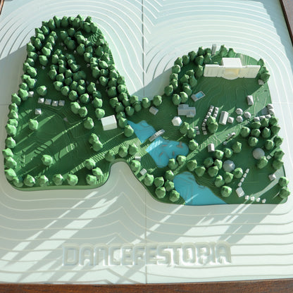 Dancefestopia 3D Festival Map