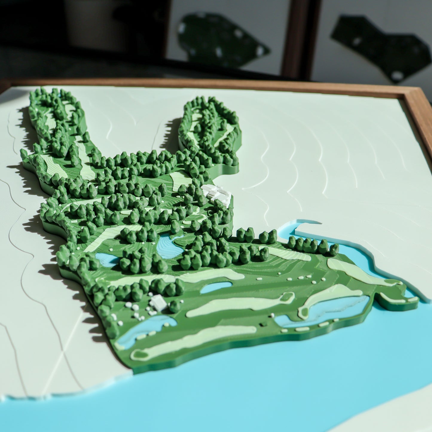 Wholesale - 3D Golf Course Relief Maps