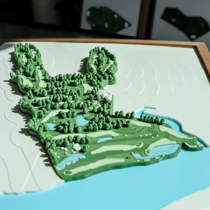 Wholesale - 3D Golf Course Relief Maps