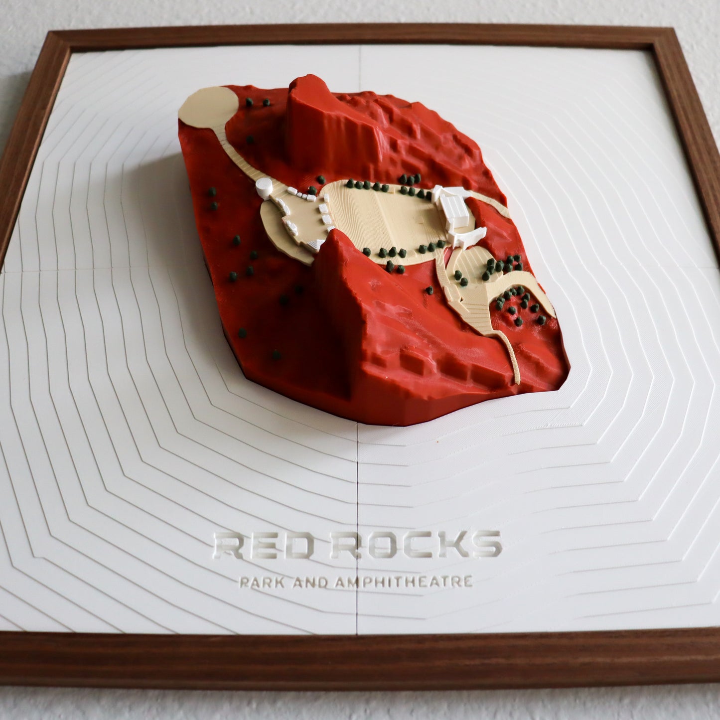 Red Rocks Amphitheater 3D Map