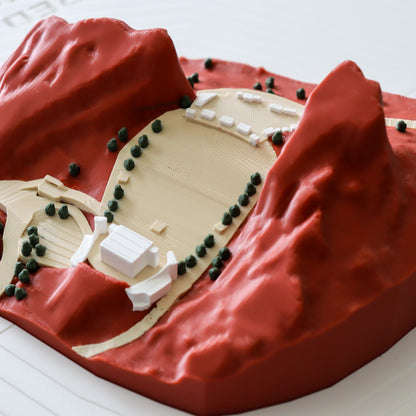 Red Rocks Amphitheater 3D Map