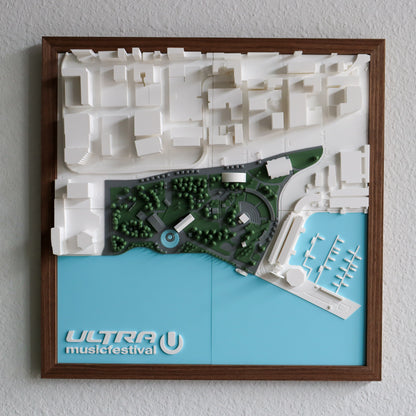 Ultra Music Festival 3D Map