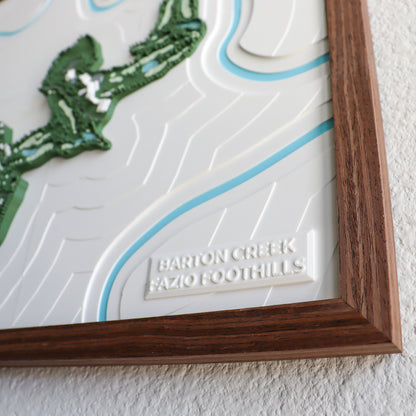 Wholesale - 3D Golf Course Relief Maps