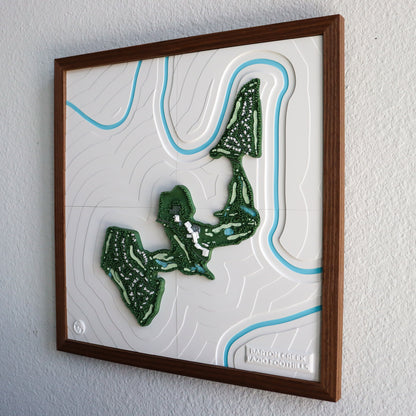 Wholesale - 3D Golf Course Relief Maps