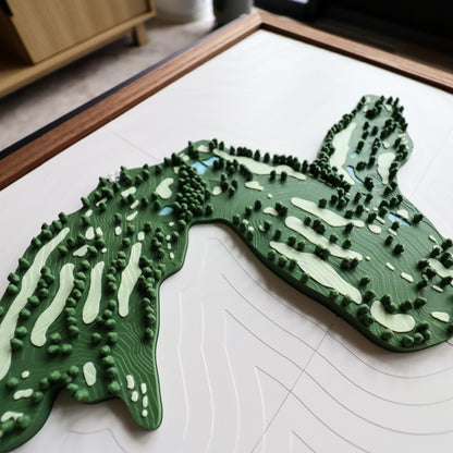 Wholesale - 3D Golf Course Relief Maps