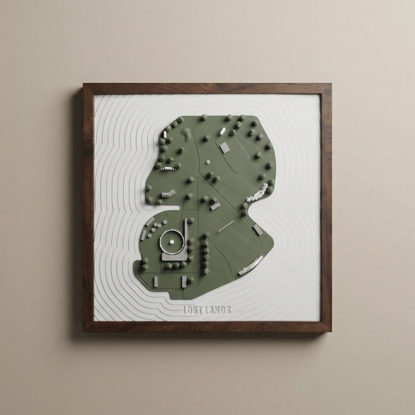 Lost Lands 3D Festival Map