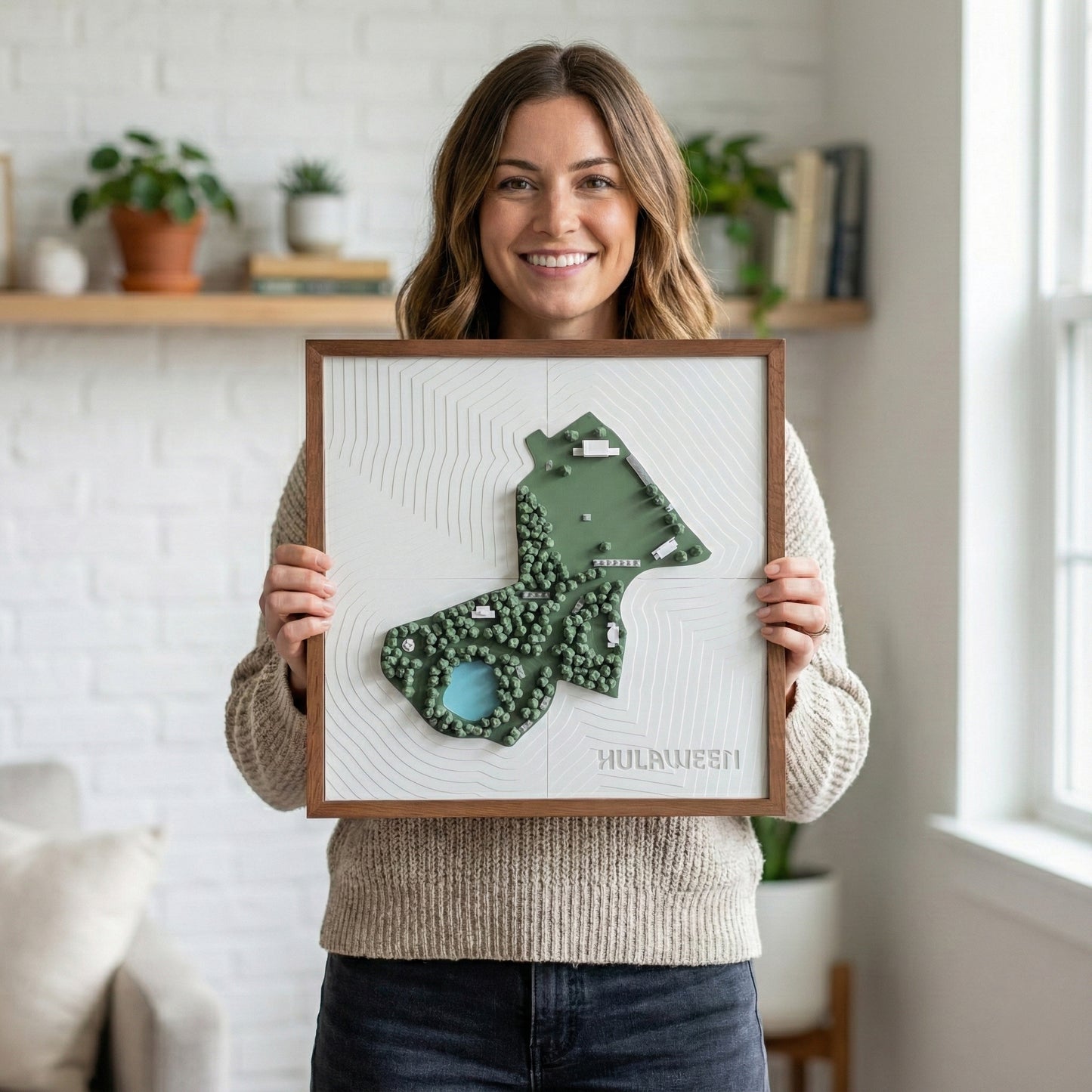 Hulaween 3D Festival Map