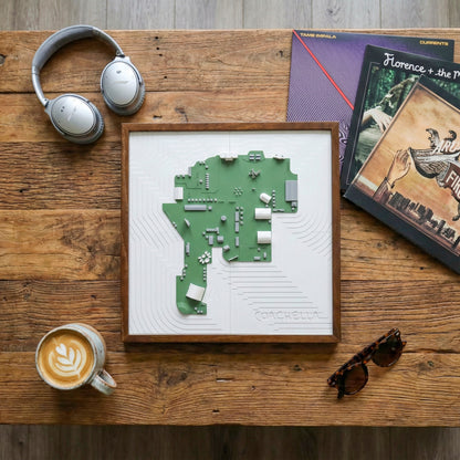 Coachella 3D Festival Map