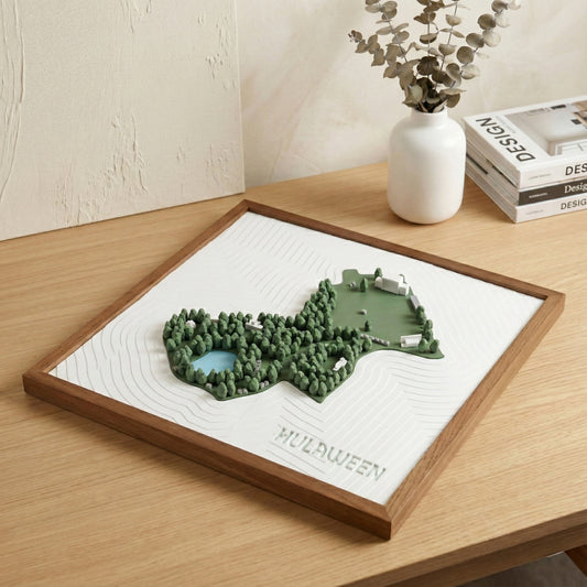 Hulaween 3D Festival Map