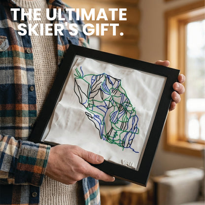 VAIL 3D SKI HILL MAP