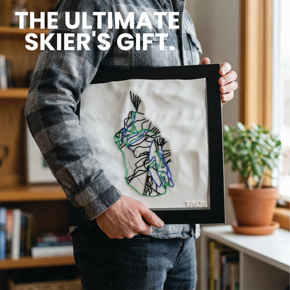 TAOS 3D SKI HILL MAP