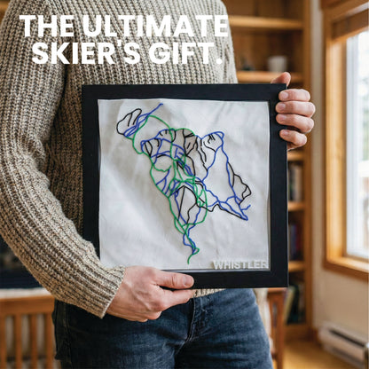 WHISTLER 3D SKI HILL MAP