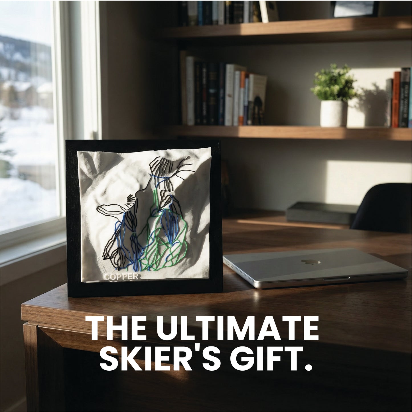 BRECKENRIDGE 3D SKI HILL MAP