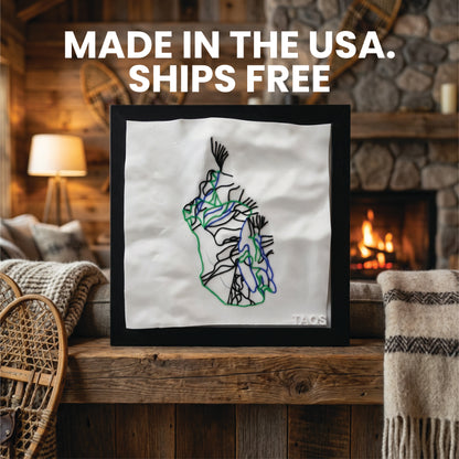 TAOS 3D SKI HILL MAP