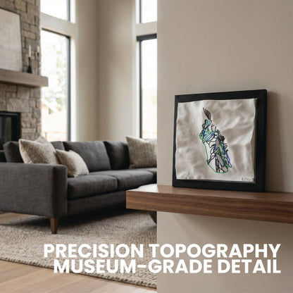 TAOS 3D SKI HILL MAP