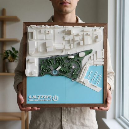Ultra Music Festival 3D Map