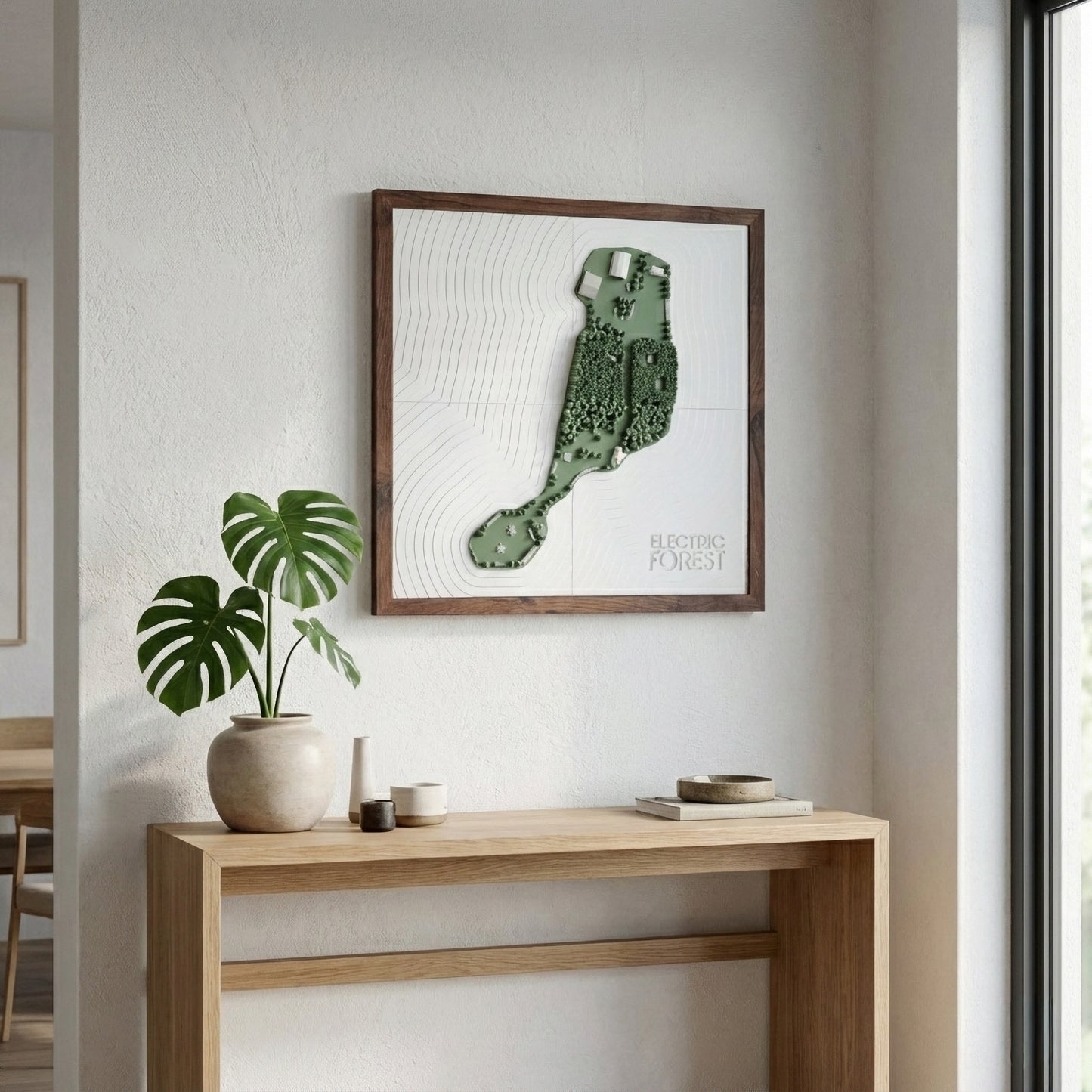 Electric Forest 3D Festival Map