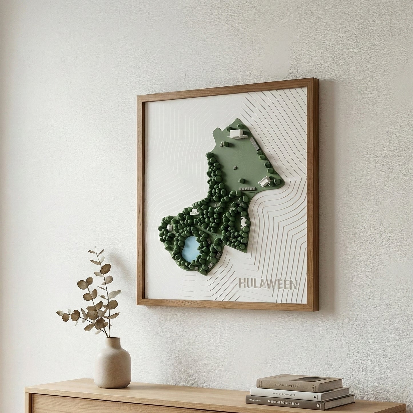 Hulaween 3D Festival Map