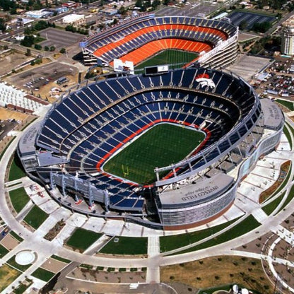 3D-Printed Denver Broncos Mile High Stadium