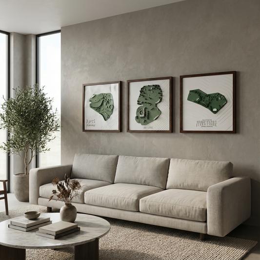 3-PIECE BUNDLE: Choose Any Three 3D Festival Maps