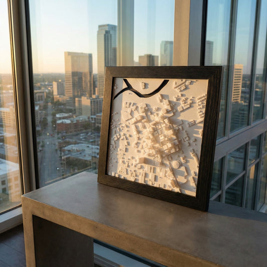 Fort Worth, Texas (3D City Map)