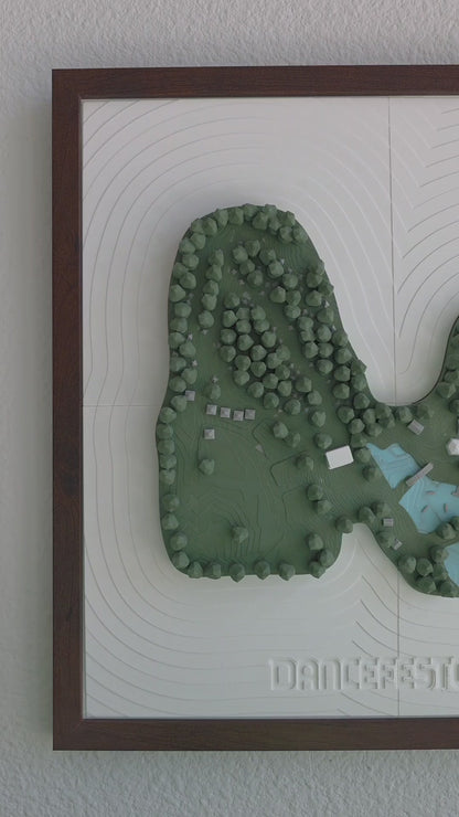 Dancefestopia 3D Festival Map