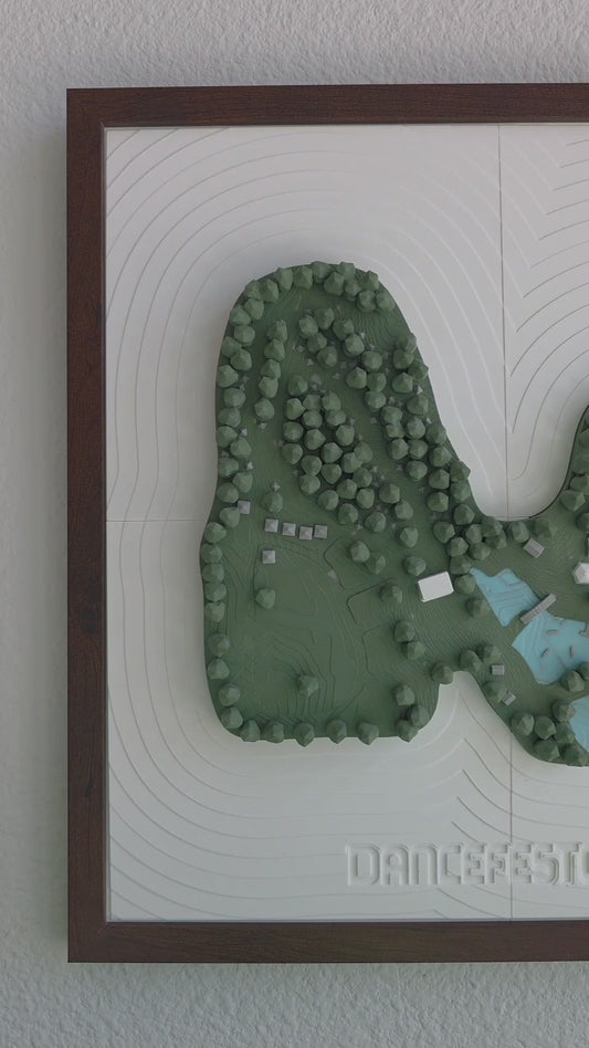 Dancefestopia 3D Festival Map