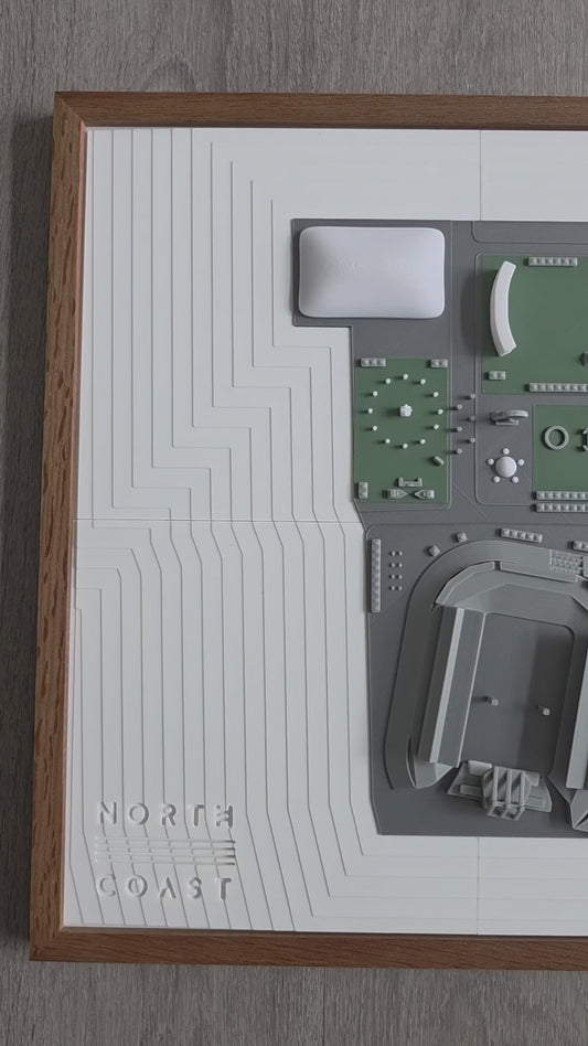 North Coast 3D Festival Map