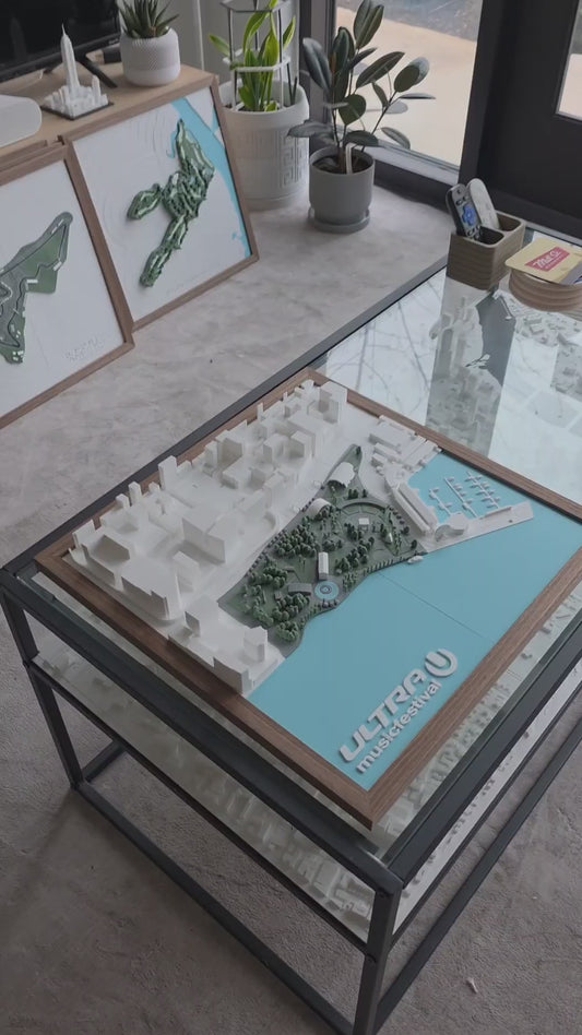 Ultra Music Festival 3D Map