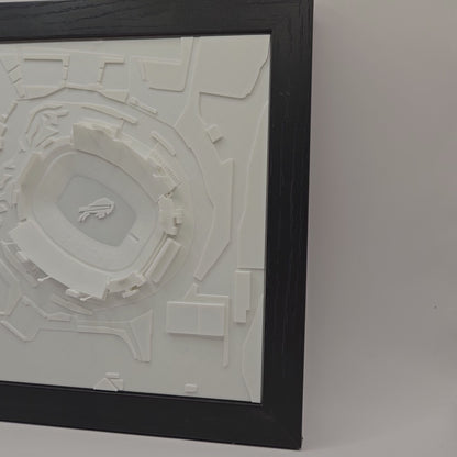 3D-Printed Buffalo Bills Highmark Stadium